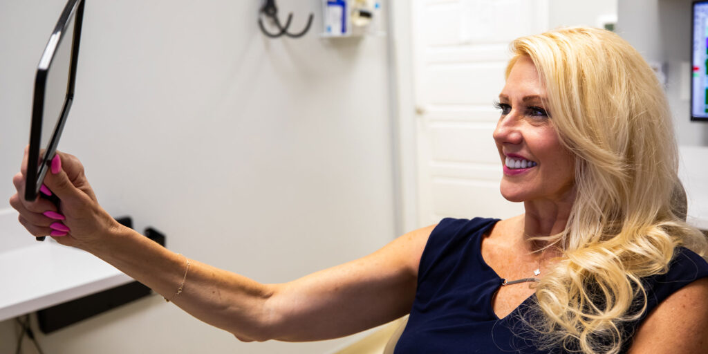 Leanna - dental patient smiling