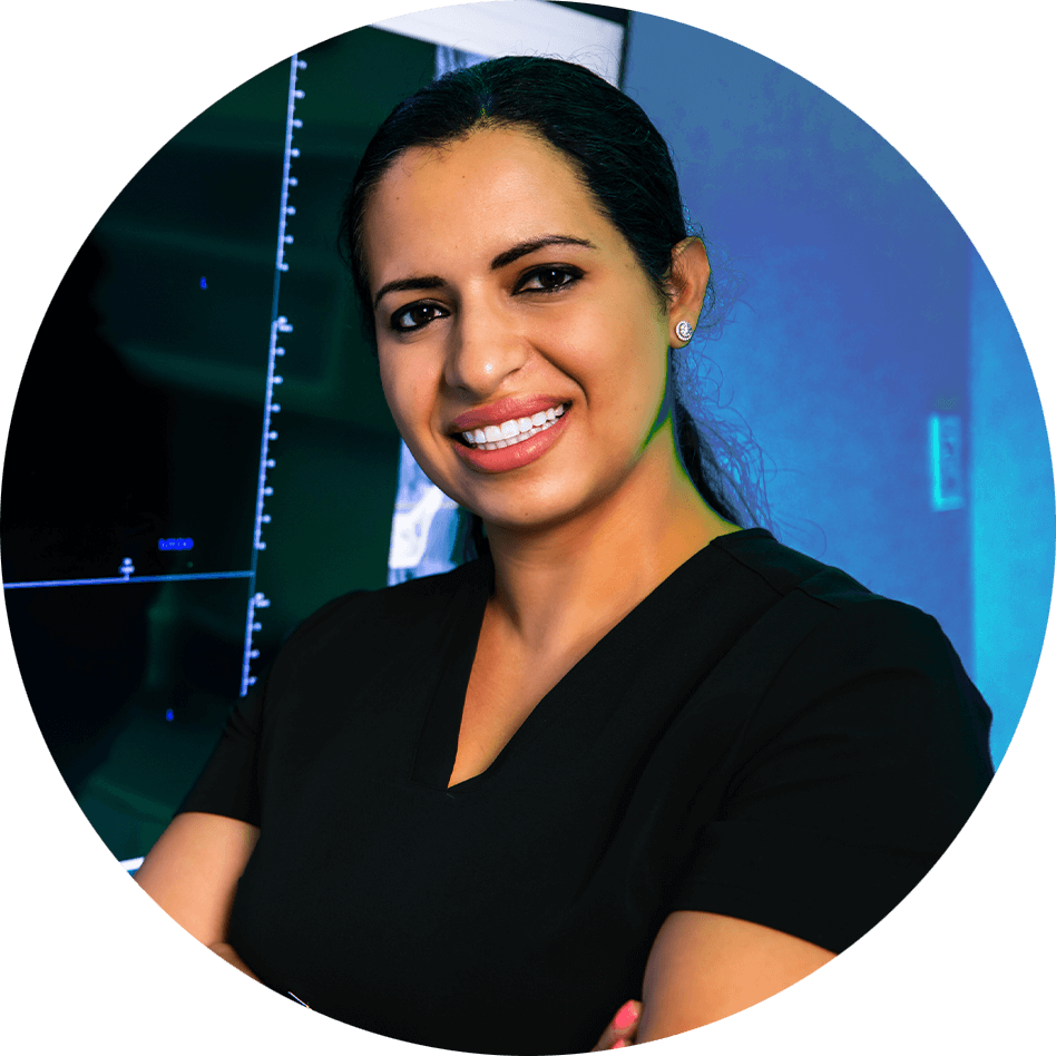 Dr. Maria Abboud is a dedicated general and cosmetic dentist, serving Jacksonville and surrounding areas. Her mission is to provide excellent dental care to her patients with a gentle touch. She is highly skilled in cosmetic dentistry, surgical extractions and implants, root canals, clear aligners and removable appliances, and sedation dentistry. She is fluent in English, Arabic, French, and basic Spanish. She enjoys treating patients of all ages.  She graduated from the University of Florida 2014. After graduation, she enrolled in an abundance of CE courses to help sharpen and expand her dental skills. Dr. Abboud is a member of Academy of General Dentistry.