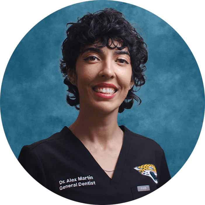 Dr. Alexandra Martin earned her DDS from NYU College of Dentistry and completed a hospital-based general practice residency in Brooklyn focused on trauma and emergency dentistry. During dental school, she cared for some of New York's most vulnerable patients- an experience that taught her that gentle hands matter, but a listening ear matters more. Dr. Martin is certified in IV sedation to help make dental appointments a little easier and a lot more comfortable. She focuses on biomimetic, minimally invasive dentistry, always working to preserve natural tooth structure. She has a deep love for the laboratory side of dentistry and for aesthetics, refined over several years practicing in Miami, where she developed a hands-on approach to digital design and 3D printing to help improve her patients' smiles! Dr. Martin is fluent in English and Spanish. Outside the office, she loves hiking with her dogs, Zubik and Jelly, mission trips, traveling, and a good concert!